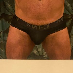 Medium  Black C-IN2 Low Rise Square Cut with Ring.